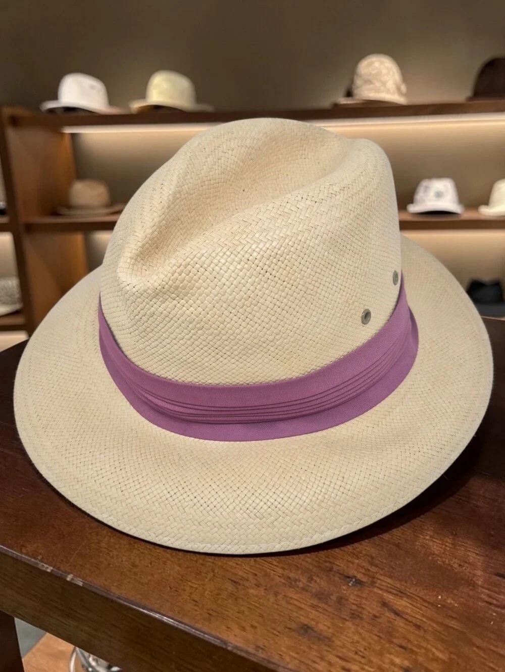 Stetson Graffton Straw Fedora Hat